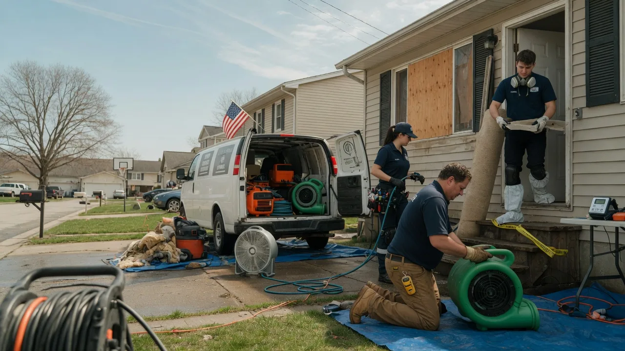 Water Damage Restoration in Spencer, IN near me